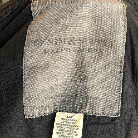 Ralph Lauren D&S Military/Combat Flag Field Jacket Jackets & Coats